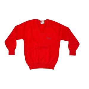 Vintage Bromley Australia Pure New Wool Red Sweater‎ Women’s Size 12